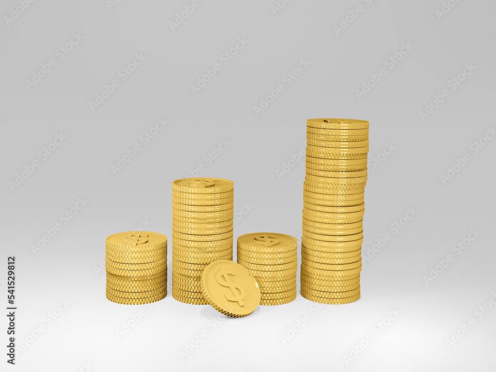 pile of gold coins on white background with profit concept income risk gold coin or business currency savings of success 3d rendering interest economy expenses treasure investment budget increase up pile of gold coins on white background with profit concept income risk gold coin or business currency savings of success 3d rendering interest economy expenses treasure investment budget increase up