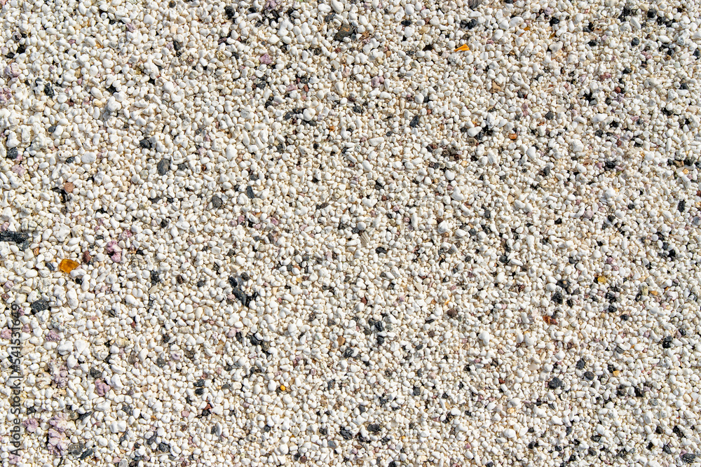 gravel on the beach, texture of sand gravel on the beach, texture of sand