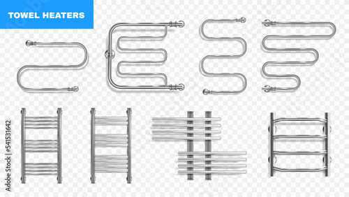 Heated Towel Rails Set
