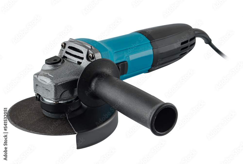angle grinder, power tool, on a white background in isolation angle grinder, power tool, on a white background in isolation