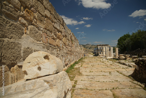 Tripolis on the Meander Ancient City in Denizli, Turkiye photo