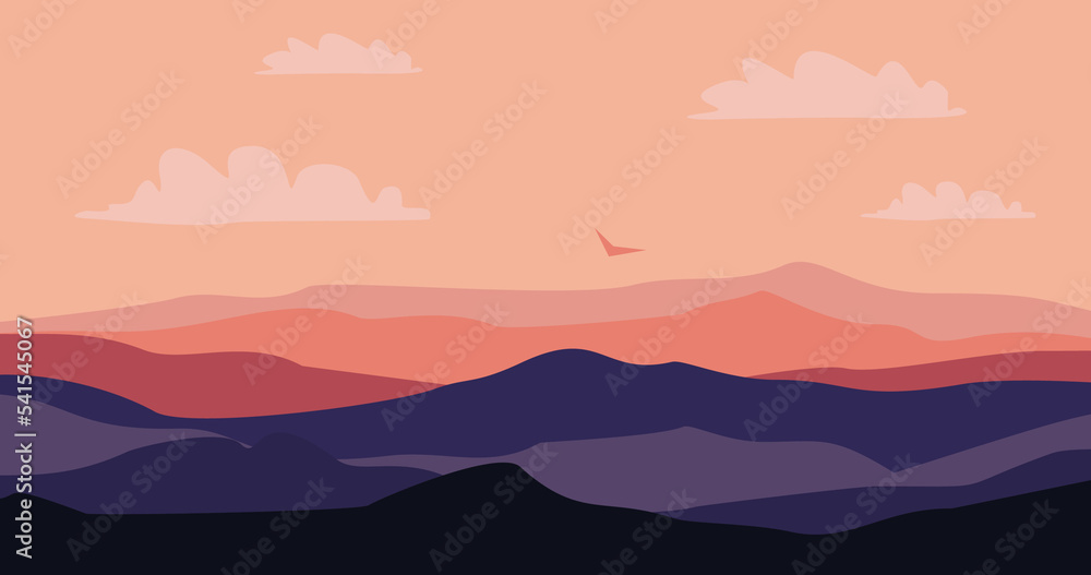 desert mountain expanse background calm twilight gradation desert mountain expanse background calm twilight gradation