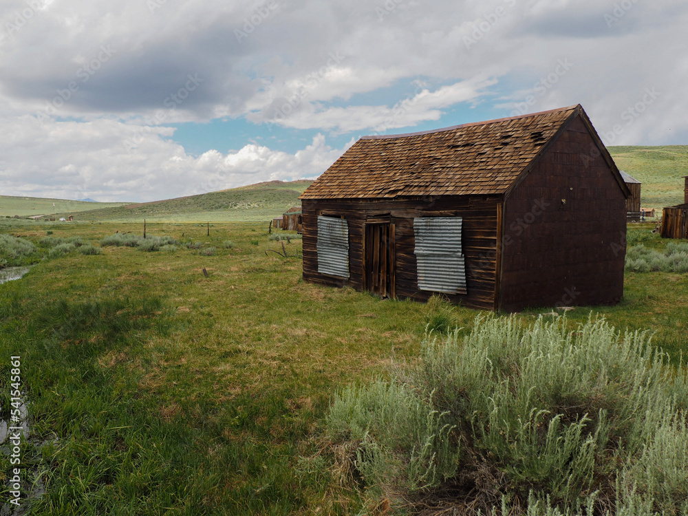 old abandoned house in Bodie, California old abandoned house in Bodie, California