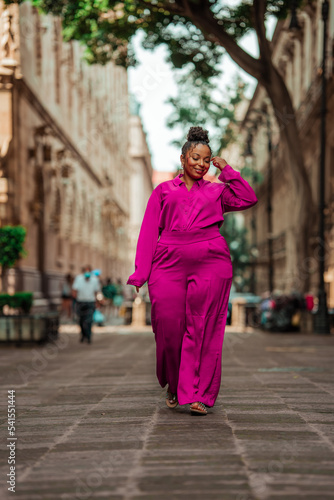 beautiful black girl traveling alone