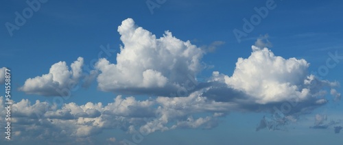 Panoramic view of blue sky and clouds