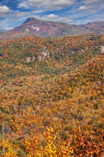 Autumn Landscape in Mountains of North Carolina © Ruth P. Peterkin