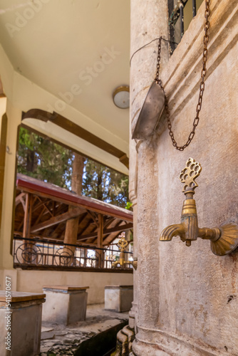 A place for ablution in a mosque, a fountain. Shadirvan photo