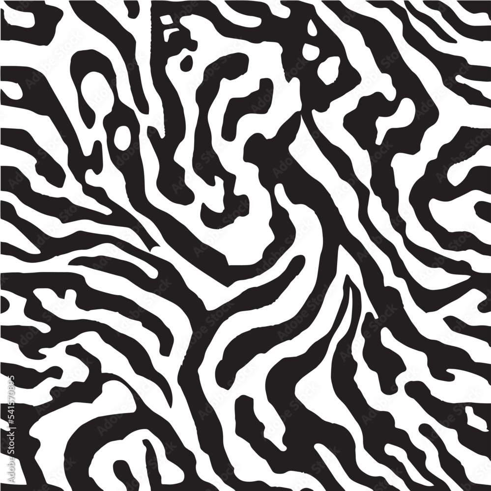 Animal texture, zebra print, black and white print