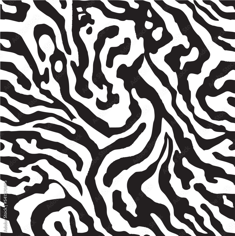 Animal texture, zebra print, black and white print Animal texture, zebra print, black and white print