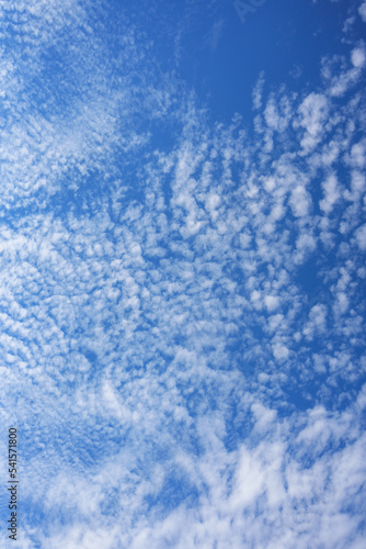 blue sky with clouds © Rebecca