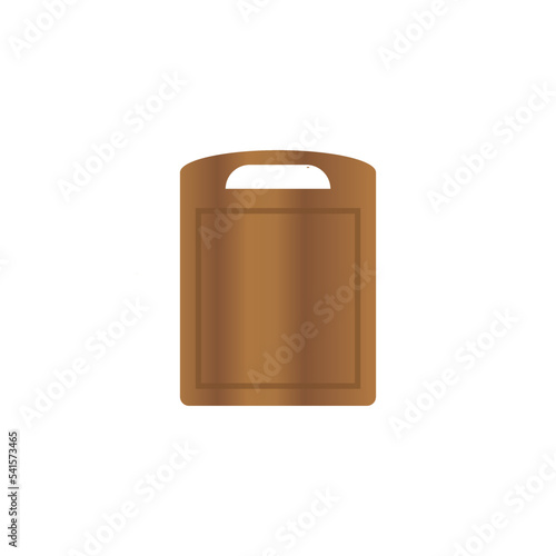 cutting board icon logo vector design template