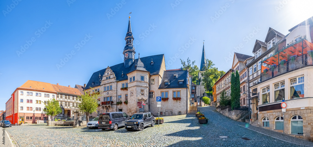 Naklejka premium Marktplatz, Blankenburg, Deutschland 