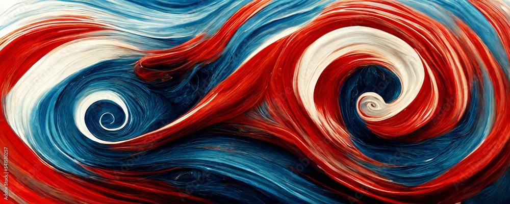 abstract red and blue swirl background texture Stock Illustration