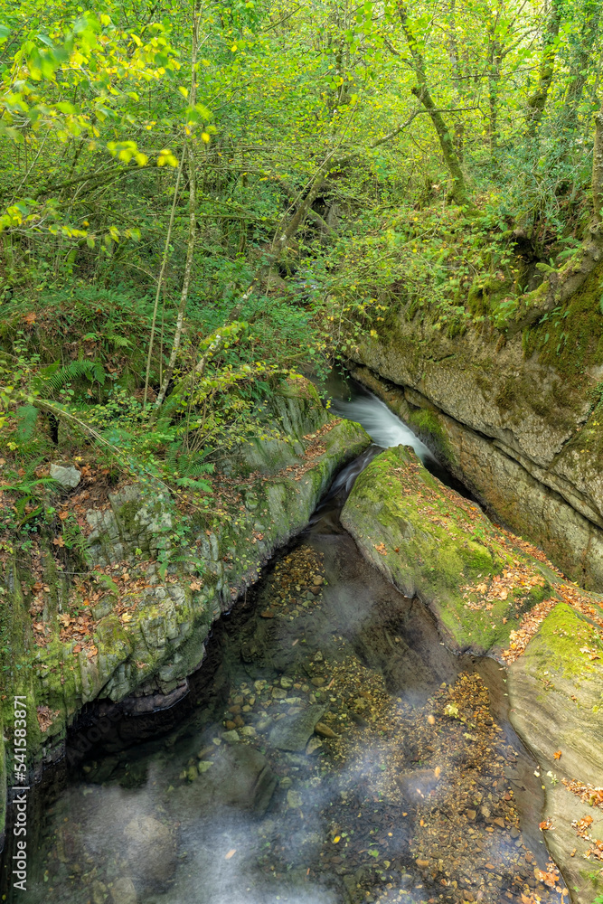 The Infierno River as it passes through the La Pesanca Recreational Area in Spain The Infierno River as it passes through the La Pesanca Recreational Area in Spain