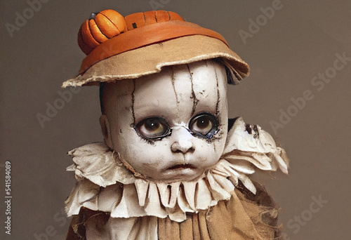 Ragged Halloween Doll