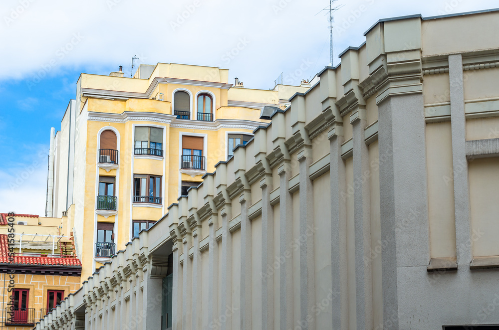 Fototapeta premium Architectural detail in Madrid, Spain