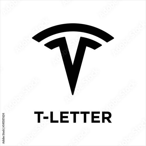 TV Letter logo Design Template