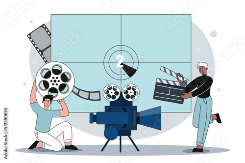 Video production concept