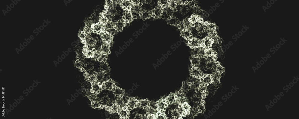 abstract galaxy circle hole on black background abstract galaxy circle hole on black background