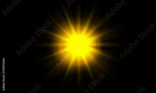 Light flare Glowing light explodes. Light effect. ray. shining sun bright flash. Special lens flare light effect.