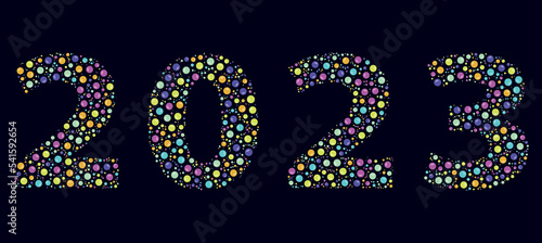 new year colorful design