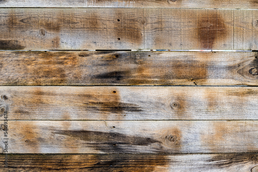Obraz premium Wood brown planks texture background