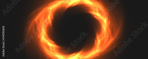 fire hot aisle vortex background © Faried