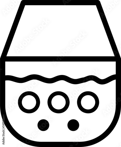 Epidermis, skin icon. Element of skin care icon. Thin line icon for website design and development, app development..eps