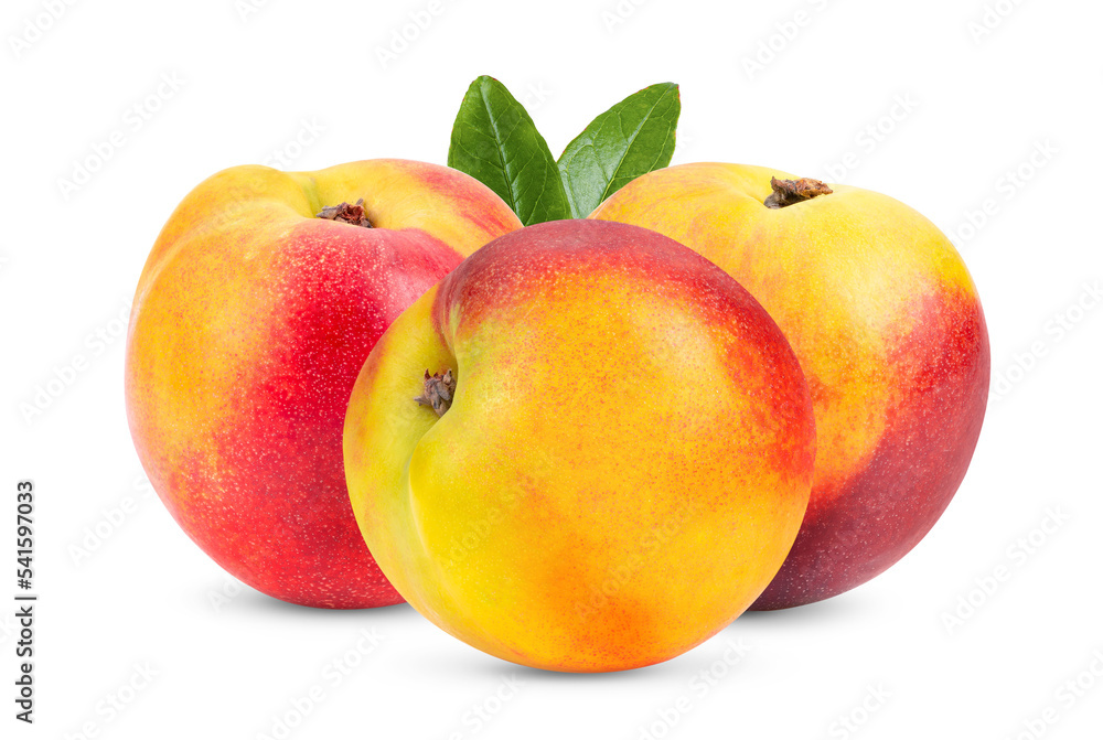 Nectarine fruit isolated on transparent png Nectarine fruit isolated on transparent png