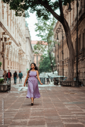 beautiful indian girl traveling alone