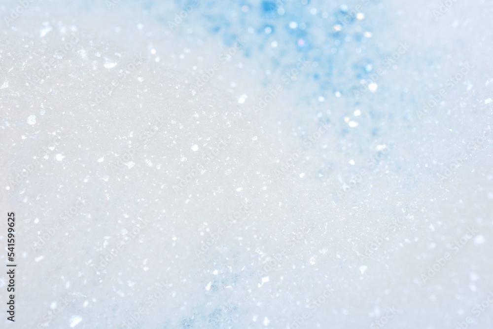 Abstract close-up white soap bubble background texture Abstract close-up white soap bubble background texture
