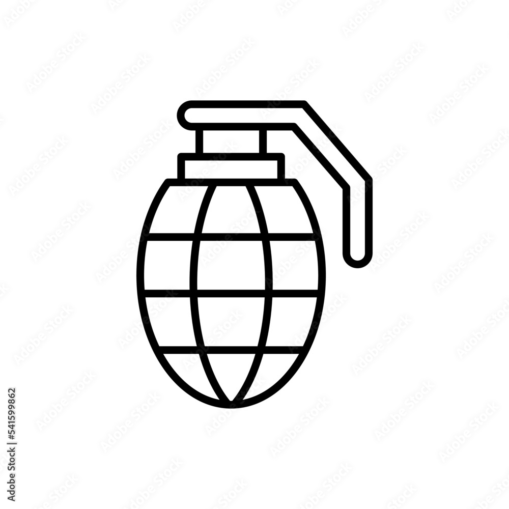 Grenade icon vector design templates Grenade icon vector design templates