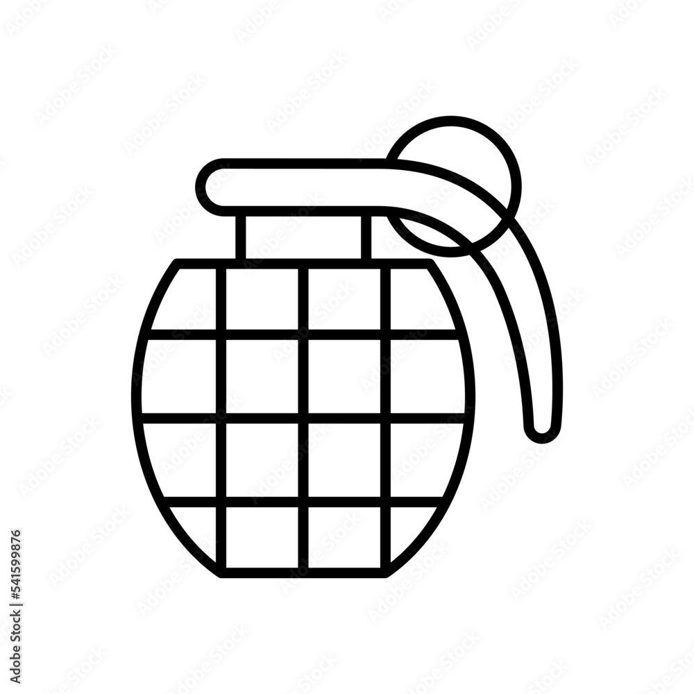 Grenade icon vector design templates Grenade icon vector design templates