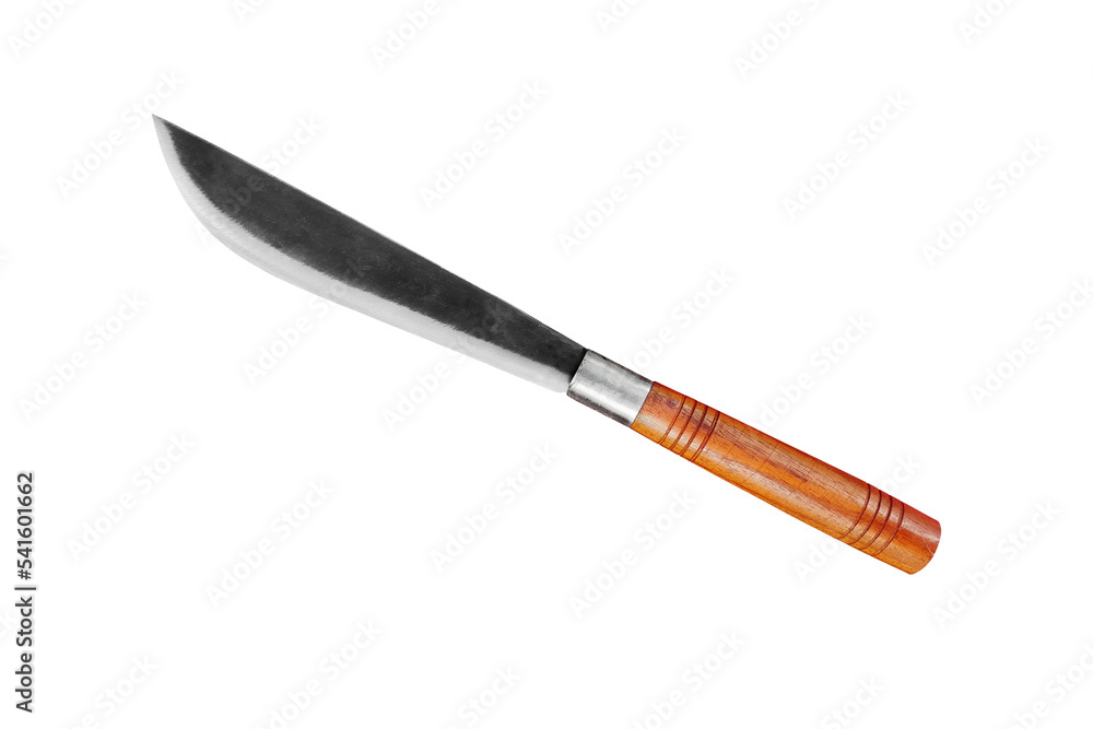 Old knife isolated on white background with clipping path included. Old knife isolated on white background with clipping path included.