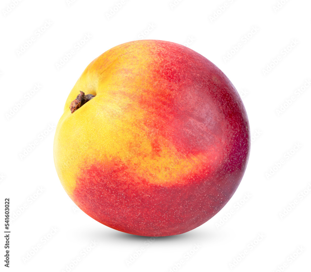 Nectarine fruit isolated on transparent png Nectarine fruit isolated on transparent png