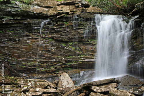 Middle Falls close up - West Virginia