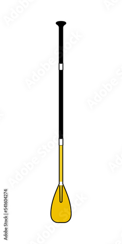 Board paddle pictogram vector illustration.