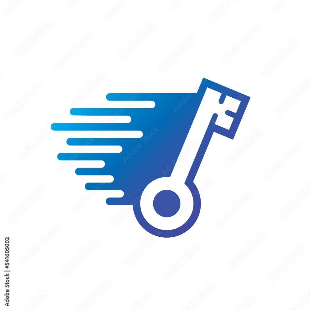 Key Logo Design Template Fast And Secure Symbol Key Logo Design Template Fast And Secure Symbol