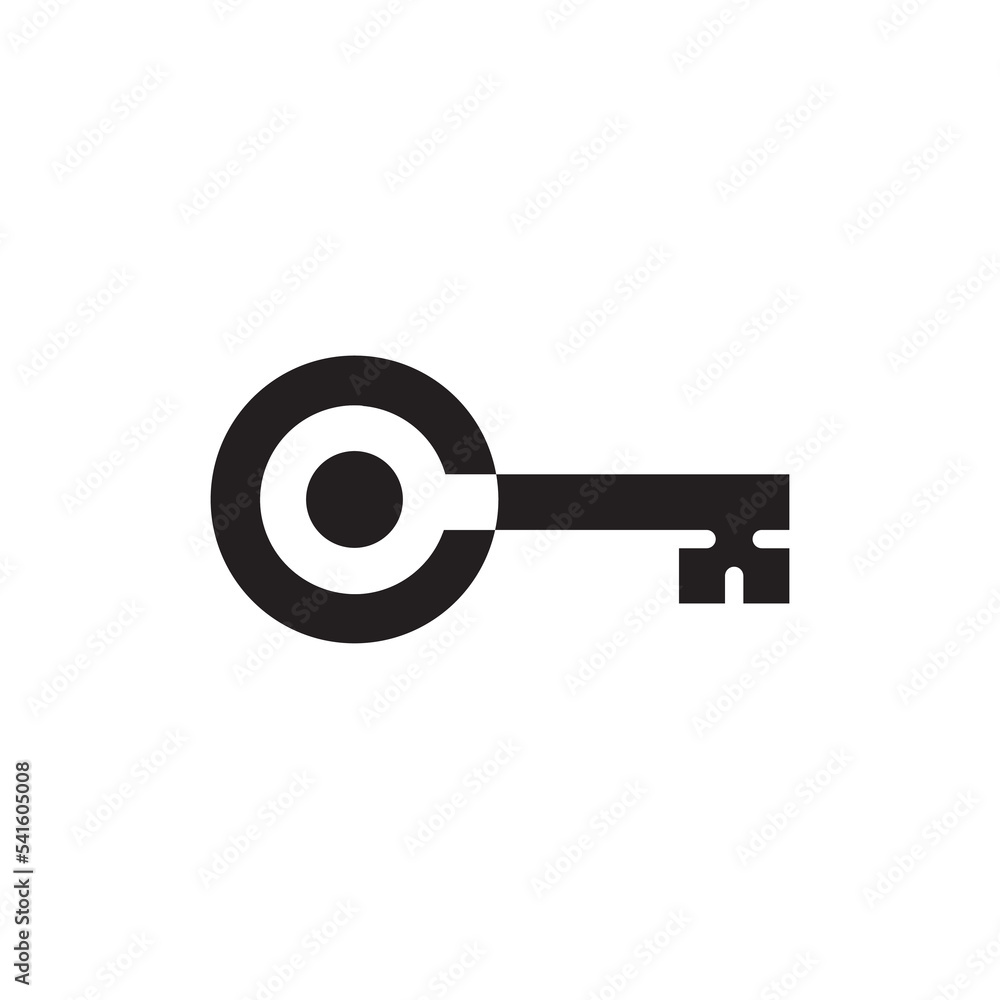 Key Logo Design Template Secure Symbol Key Logo Design Template Secure Symbol
