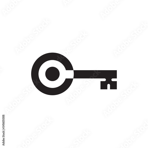 Key Logo Design Template Secure Symbol © Adiyatma