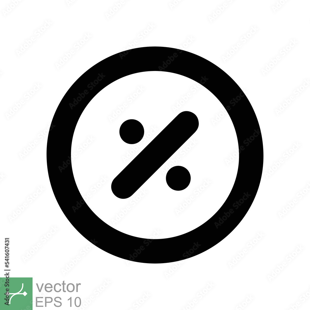 Percent icon. Simple flat style. Discount, promotion label, sale tag, advertising badge, business concept. Vector illustration isolated on white background. EPS 10. Percent icon. Simple flat style. Discount, promotion label, sale tag, advertising badge, business concept. Vector illustration isolated on white background. EPS 10.