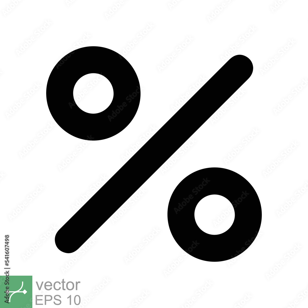 Percent icon. Simple flat style. Discount, promotion label, sale tag, advertising badge, business concept. Vector illustration isolated on white background. EPS 10. Percent icon. Simple flat style. Discount, promotion label, sale tag, advertising badge, business concept. Vector illustration isolated on white background. EPS 10.