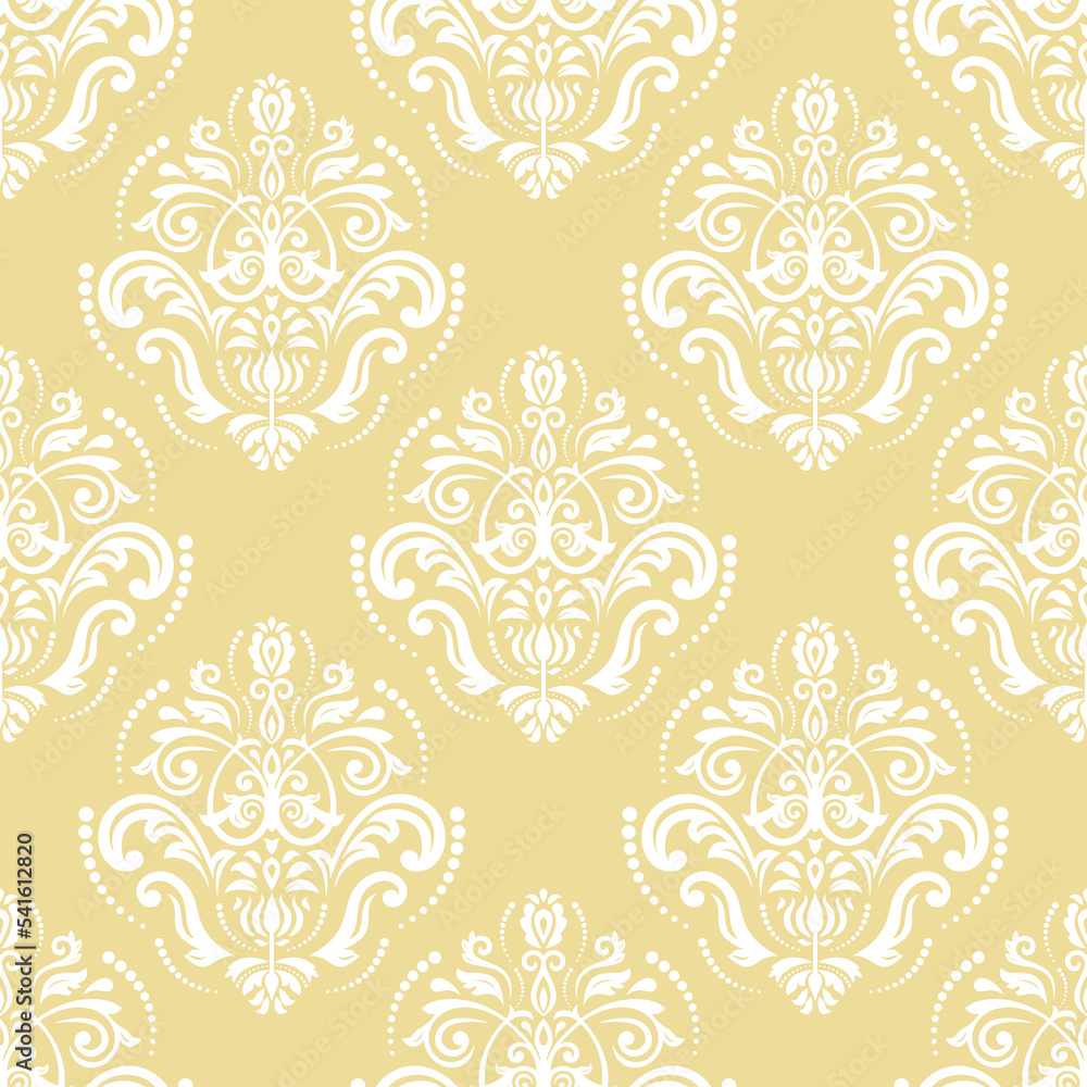 Orient classic pattern. Seamless abstract white background with vintage elements. Orient white background. Ornament for wallpaper and packaging Orient classic pattern. Seamless abstract white background with vintage elements. Orient white background. Ornament for wallpaper and packaging