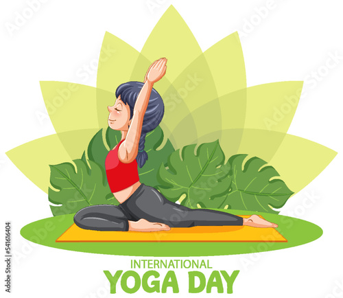 International Yoga Day Banner Design