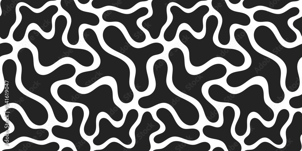 Abstract fluid liquid shape seamless pattern. Flow shapes background. Abstract fluid liquid shape seamless pattern. Flow shapes background.