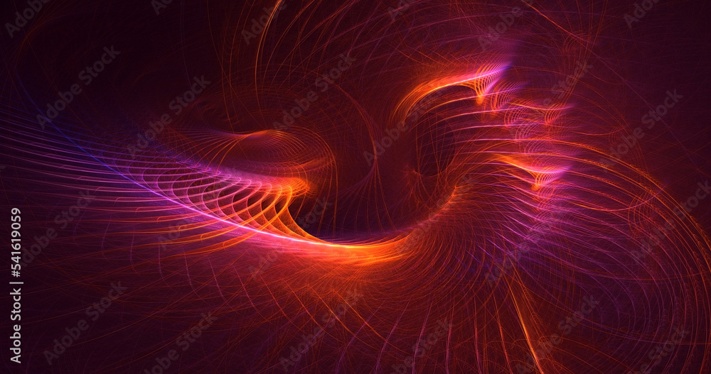 3D rendering abstract colorful fractal light background 3D rendering abstract colorful fractal light background
