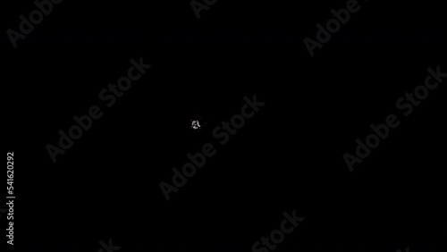  bullets hitting a concrete surface which emits dust and debris.background footage motion graphics, or as a background or overlay 4K drag and drop  editing software supporting blending modes.