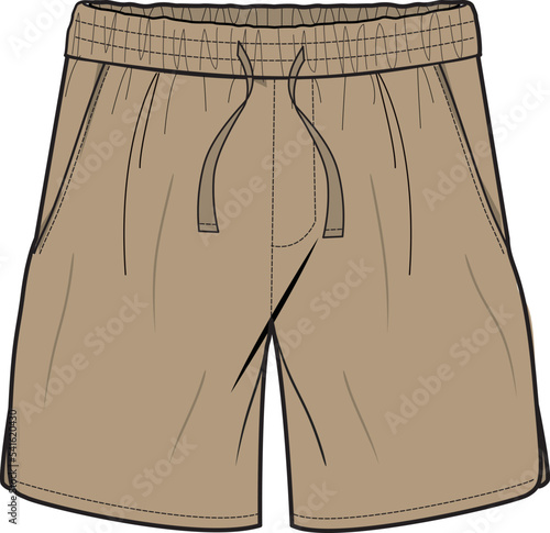BOXER LOOSE, PAPER BAG AND SPORTY SHORTS FOR MEN AND BOYS VECTOR