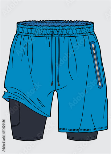 BOYS AND MEN FASHION SHORTS AND BOTTOM VECTOR