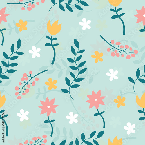 seamless floral pattern